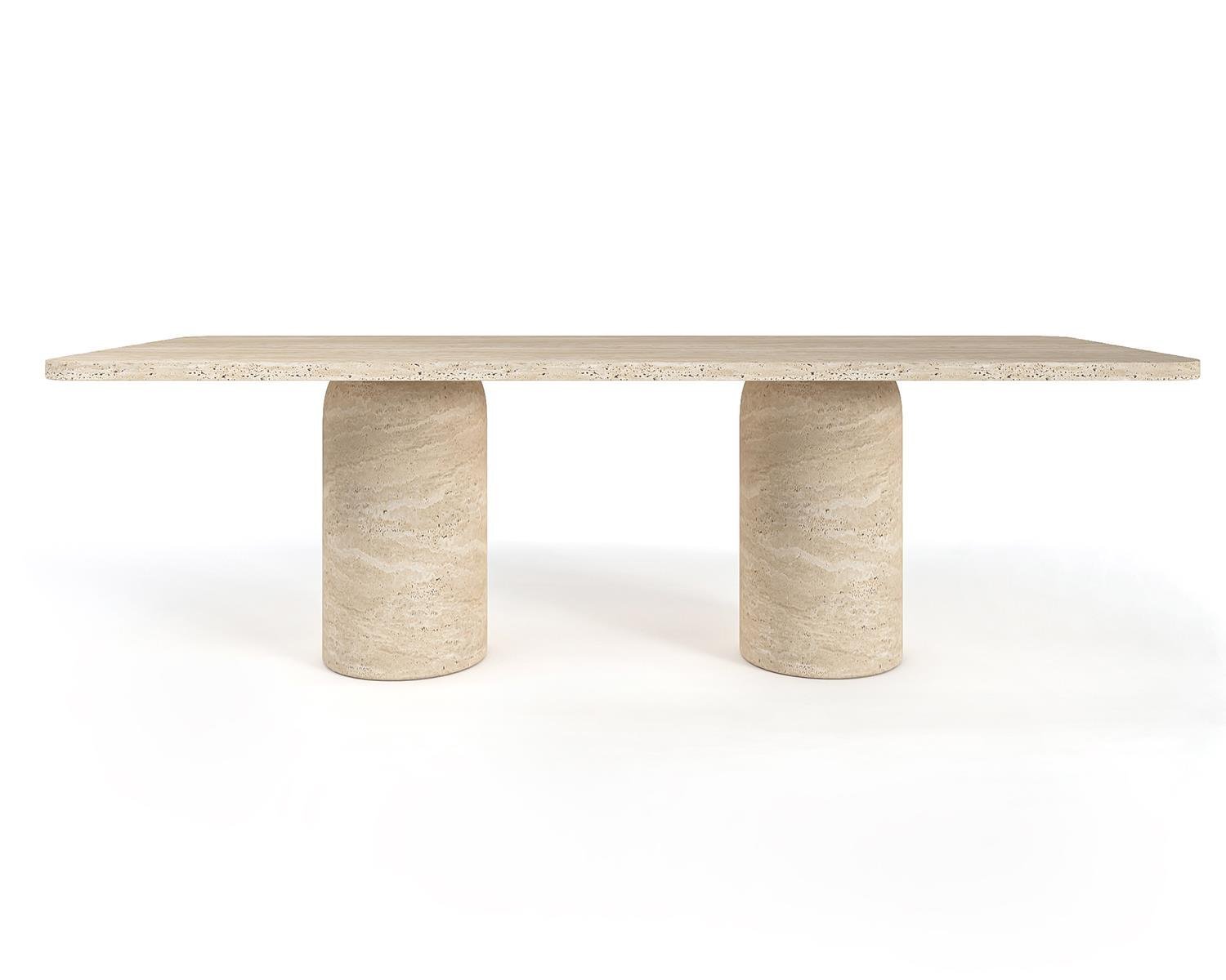 Our Travertine Table Models